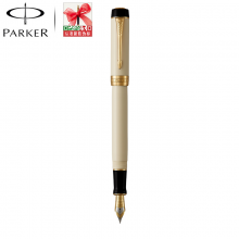派克钢笔 专柜正品 2015世纪象牙白金夹墨水笔 商务送礼 高端钢笔