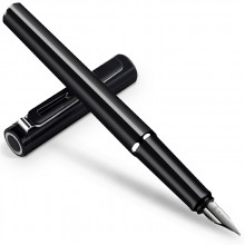 得力S668F钢笔(黑)