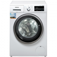 西门子（SIEMENS）8公斤 变频全自动 洗烘一体滚筒洗衣机 热风除菌（白色）XQG80-WD12